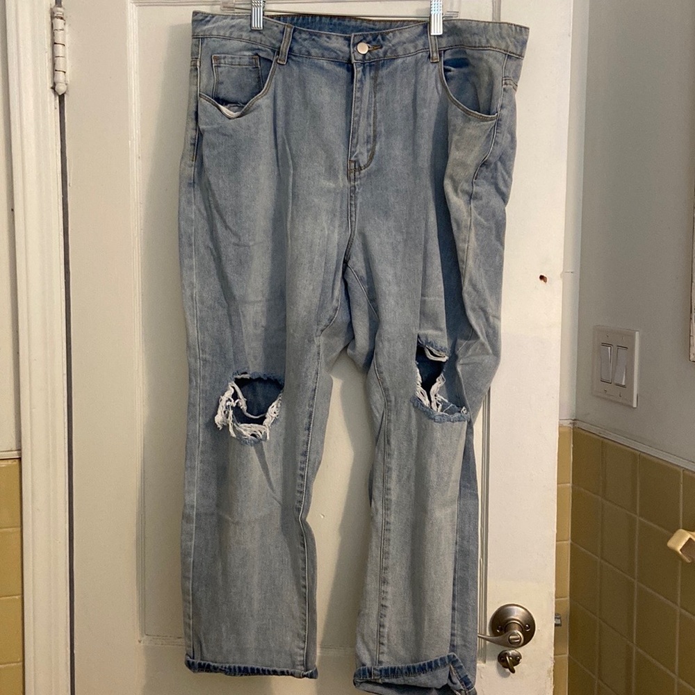 SHEIN mom jeans
